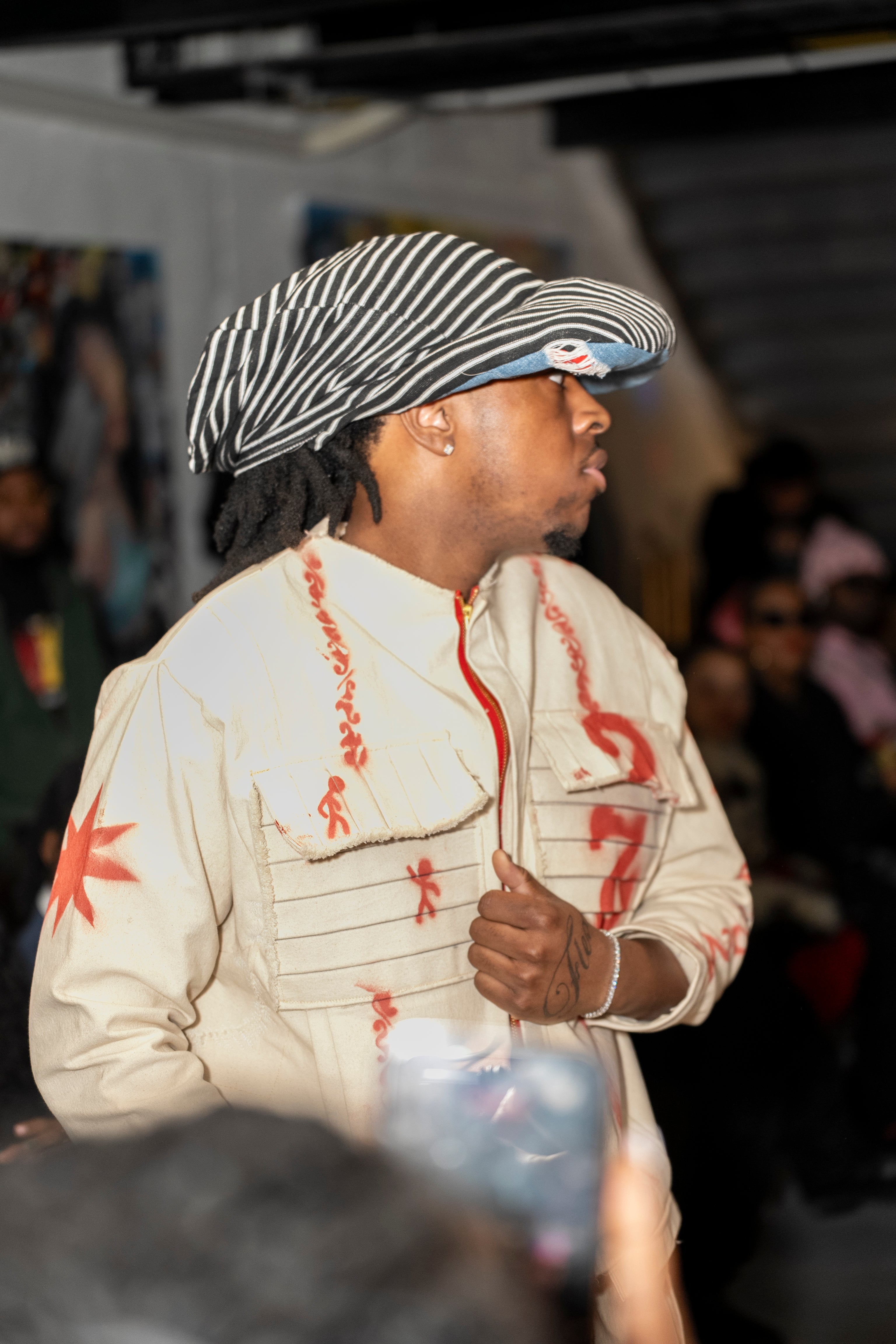 "Paint the Block" Canvas Piece Painted By 876.studio