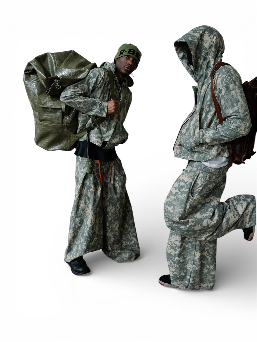 Digi Camo Balloon Pants