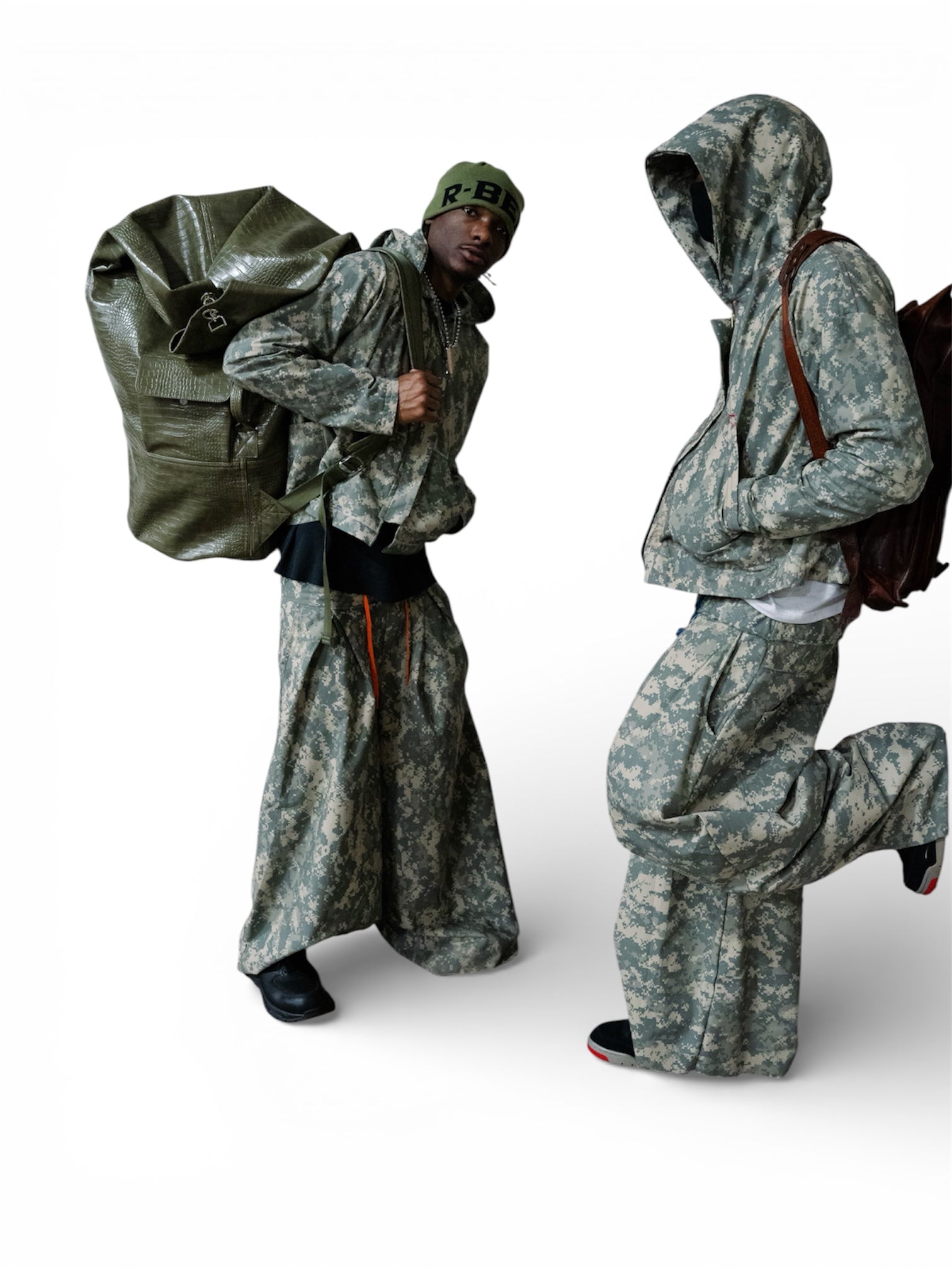 Digi Camo Balloon Pants