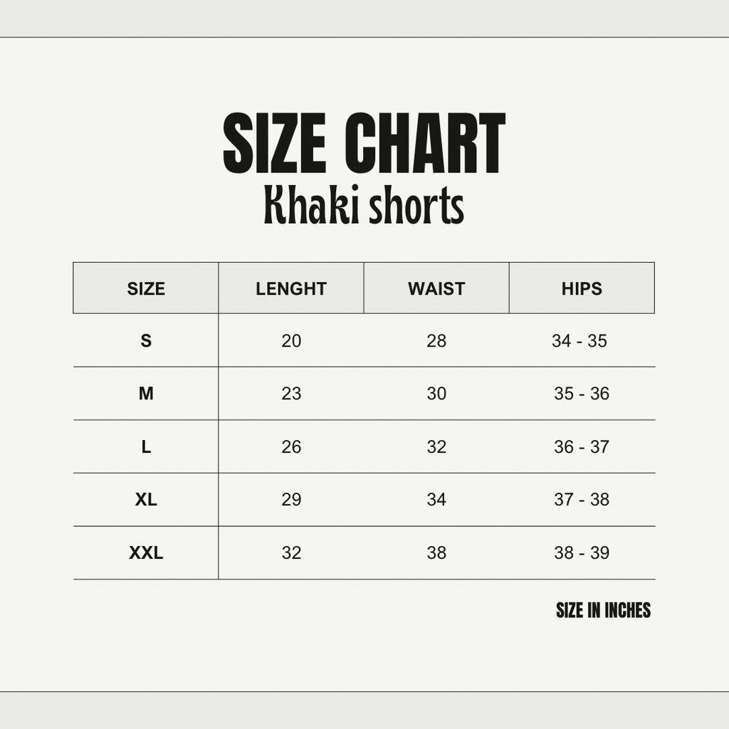"BE.iT" Long Khaki Shorts