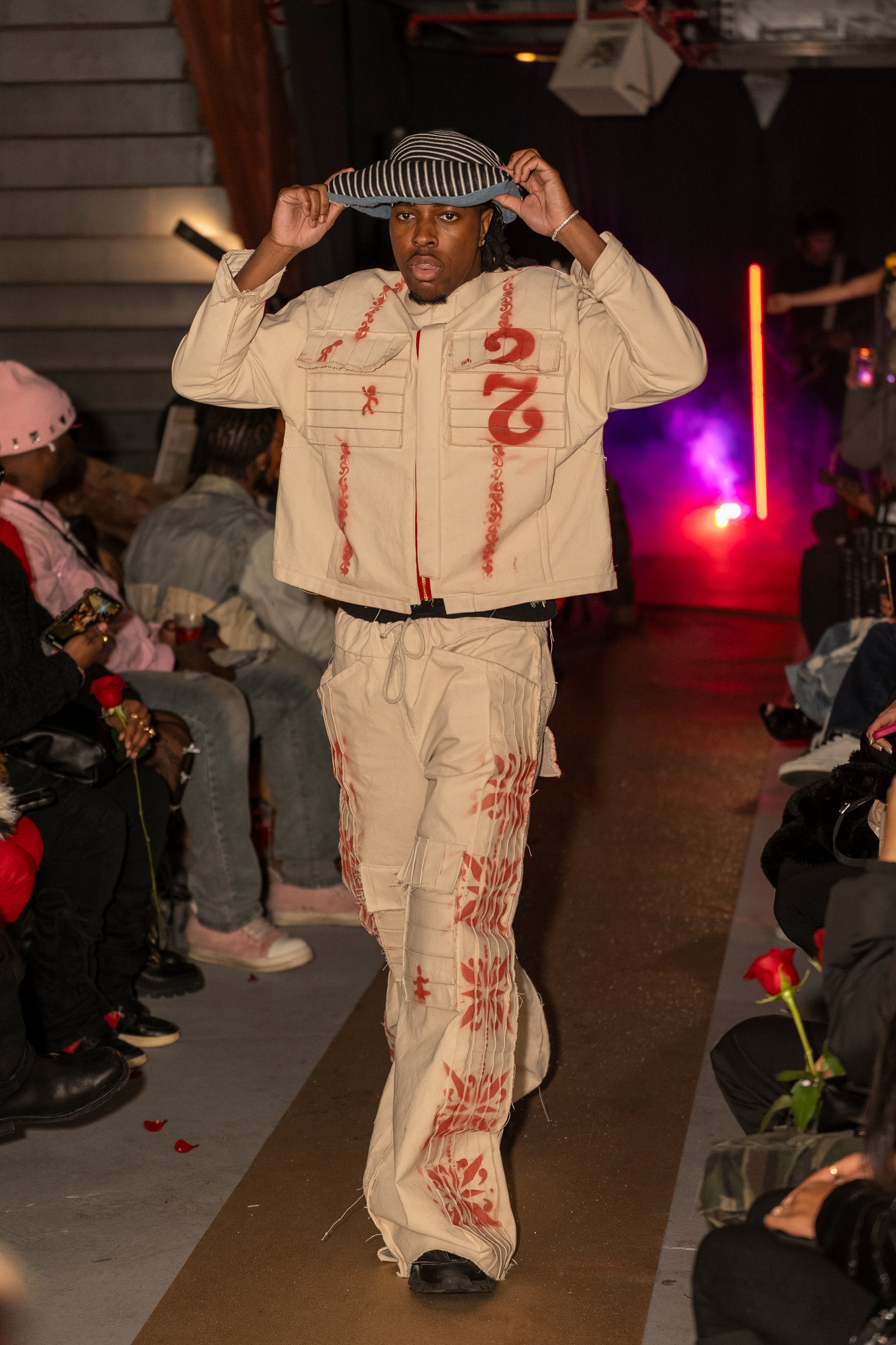 "Paint the Block" Canvas Piece Painted By 876.studio