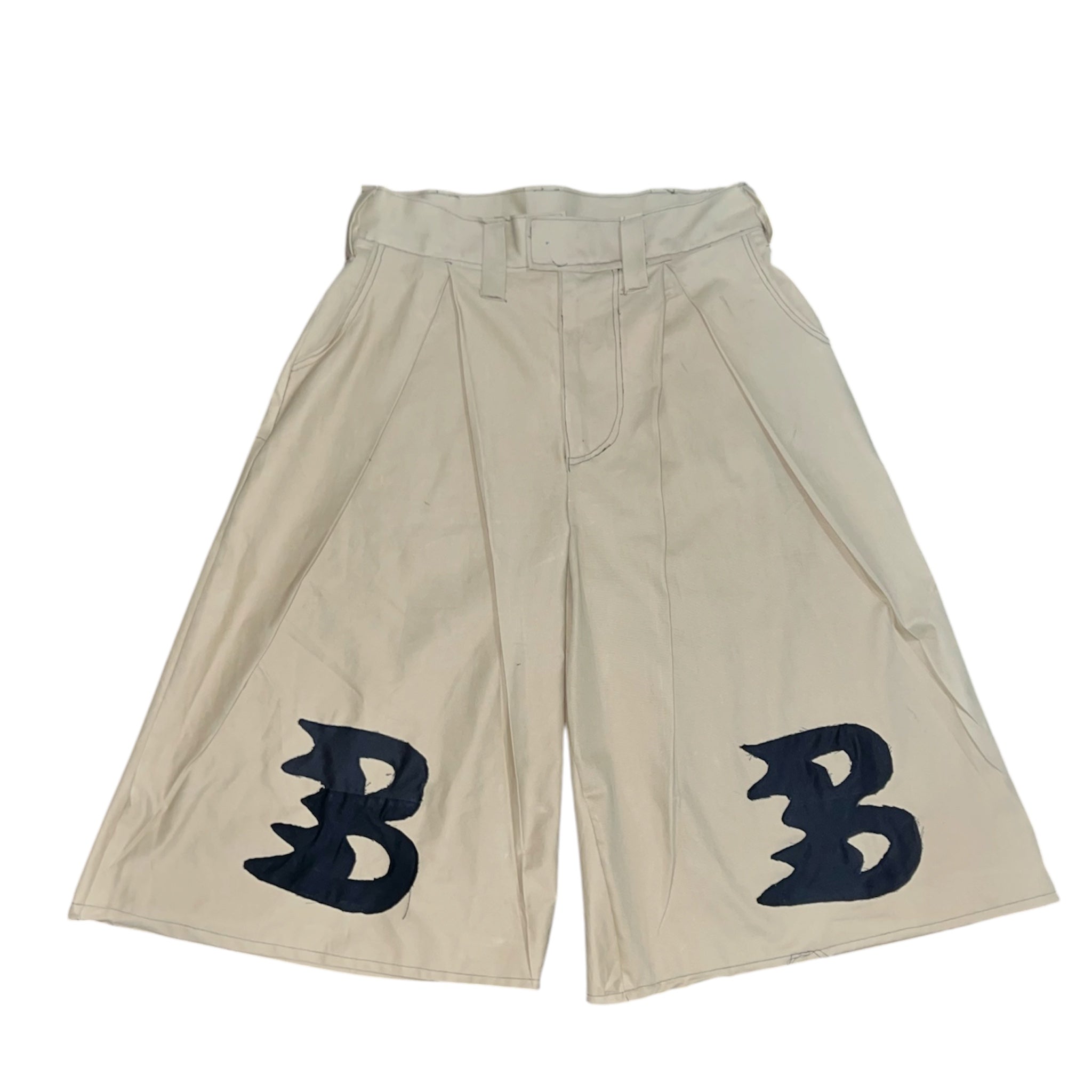 "BE.iT" Long Khaki Shorts