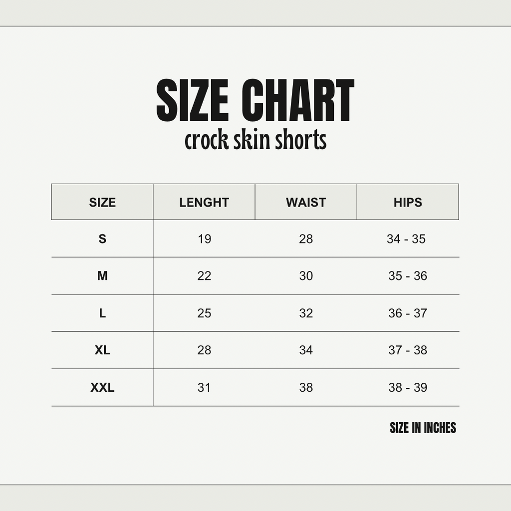"BE.iT" Crock Skin Shorts