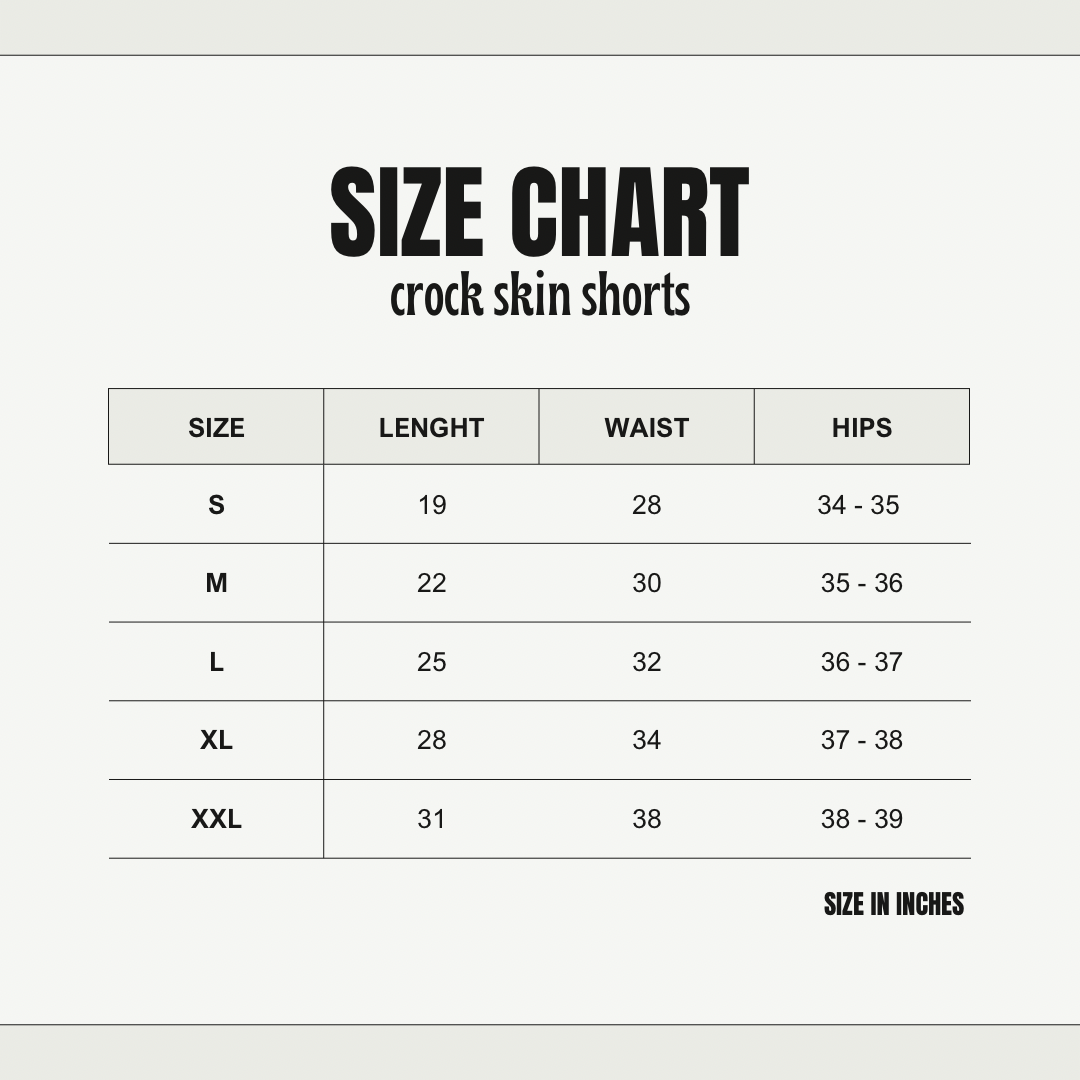 "BE.iT" Crock Skin Shorts