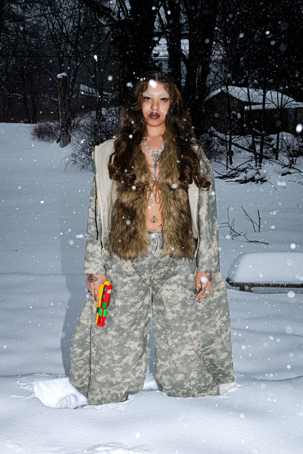 Digi Camo Balloon Pants