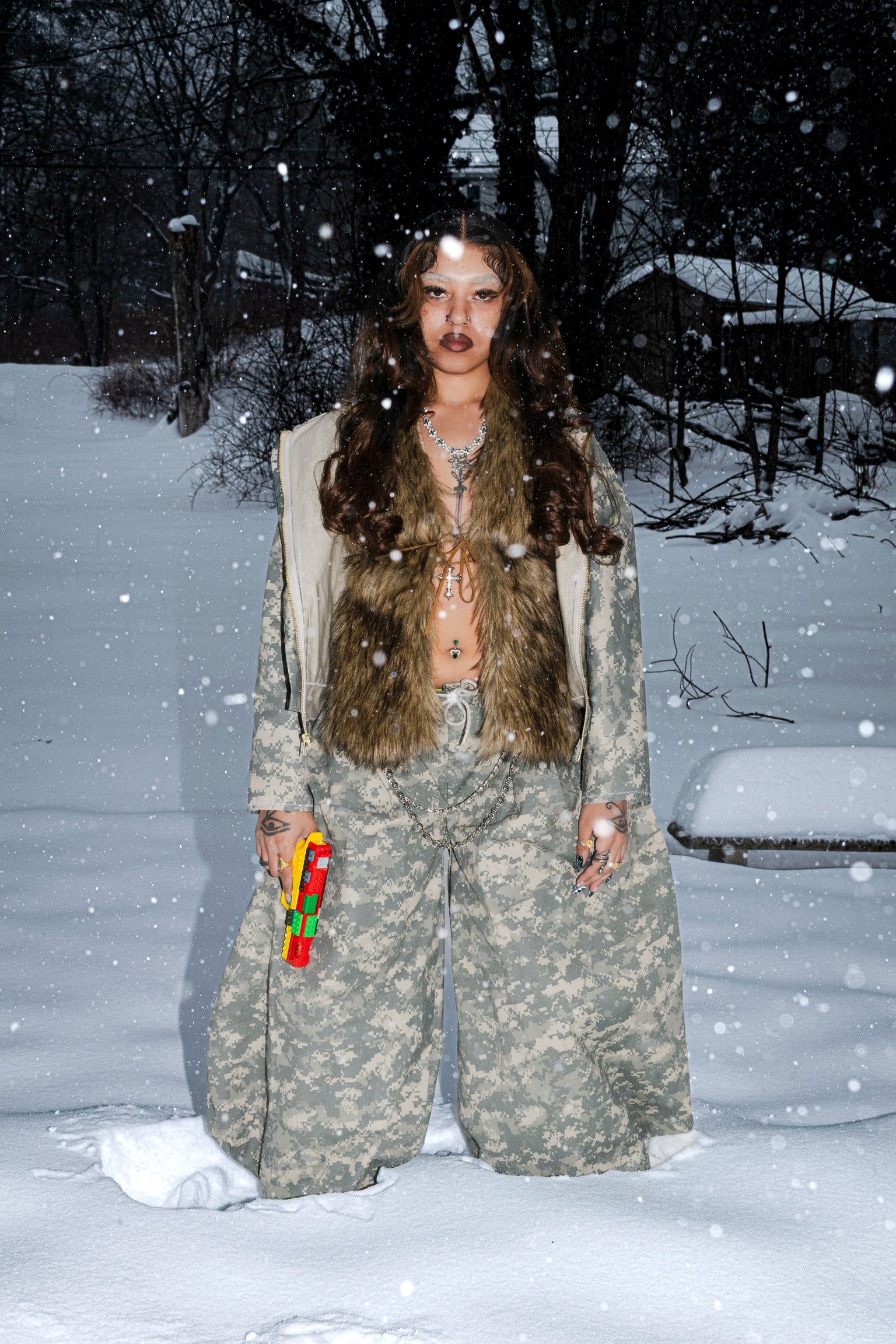 Digi Camo Balloon Pants