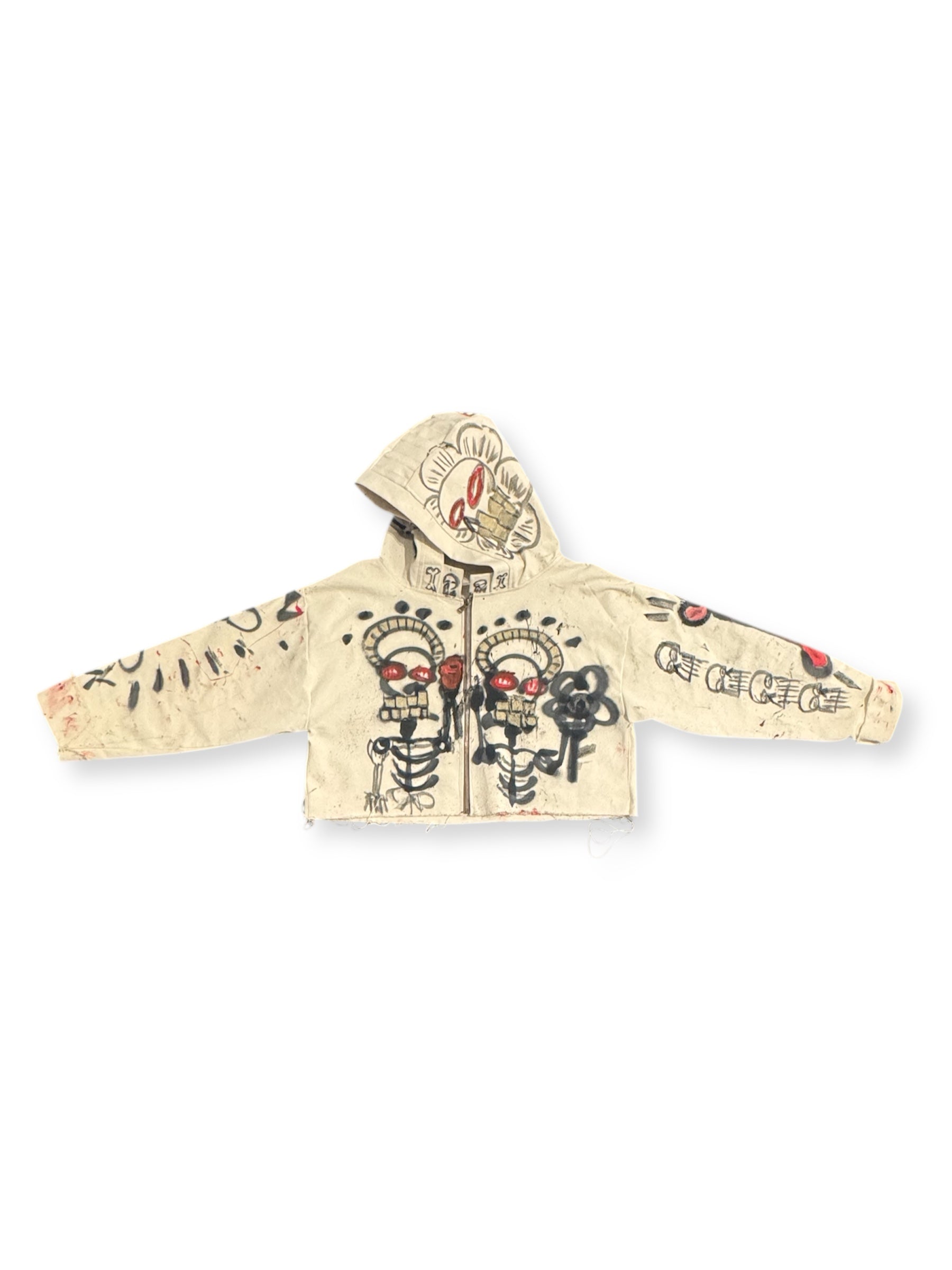 "Paint The Block" Canvas Piece Painted By Fuccliv