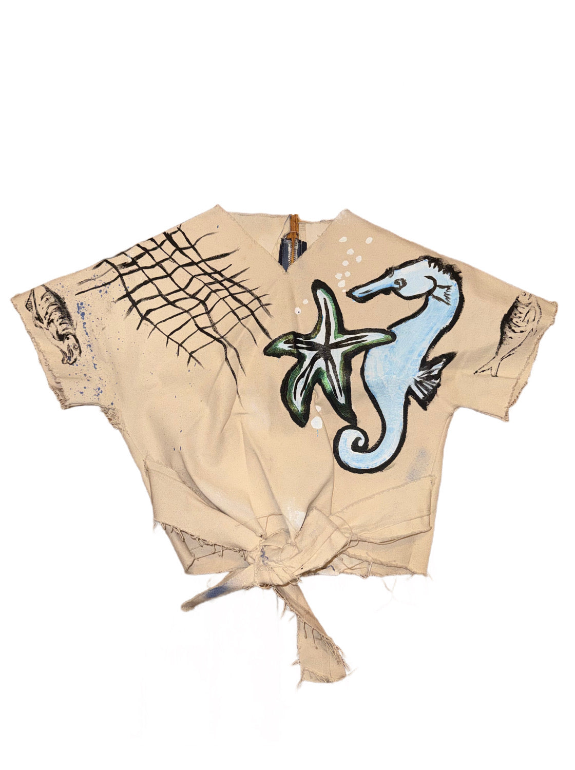 "Paint the Block" Canvas Piece Painted By Azula.agua